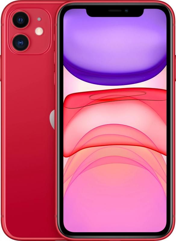 Apple iPhone 11, 64Gb, красный