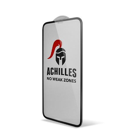 Защитное стекло для iPhone XR Achilles 5D (Black)