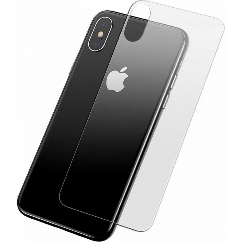 Защитное стекло MOCOLL на заднюю крышку телефона, прозрачное, для iPhone X/XS 