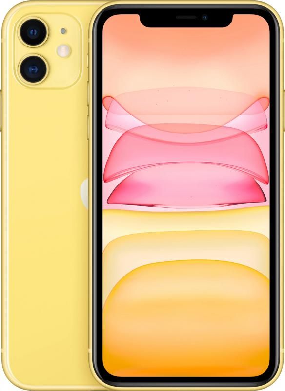 Apple iPhone 11, 128Gb, желтый