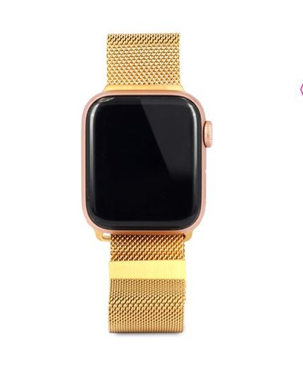 Ремешок для Apple Watch Миланская петля 38/40 mm Lemon gold