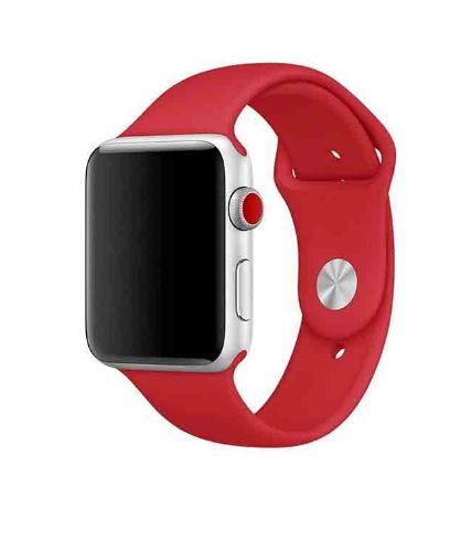 Ремешок для Apple Watch Silicon 38/40 mm Rose Red