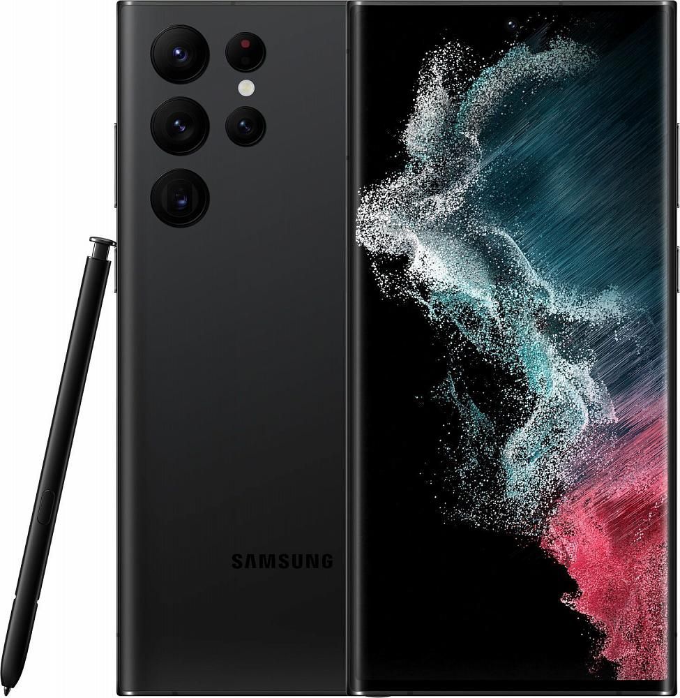 Samsung Galaxy S22 Ultra 12/256 ГБ, черный