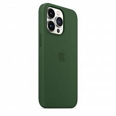 Чехол Apple Silicone Case для iPhone 13 Pro Зелёный клевер