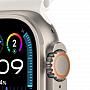 Apple Watch Ultra 2 GPS + Cellular, 49 мм корпус из титана, ремешок Ocean белого цвета
