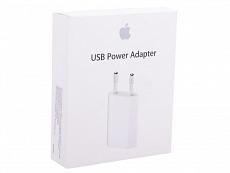 Зарядное устройство Apple MD813ZM/A сетевой USB адаптер 5.0V/1.0A белый 
