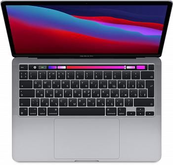 Ноутбук Apple 13-inch MacBook Pro 14  16Гб, 1Tb SSD, серый космос
