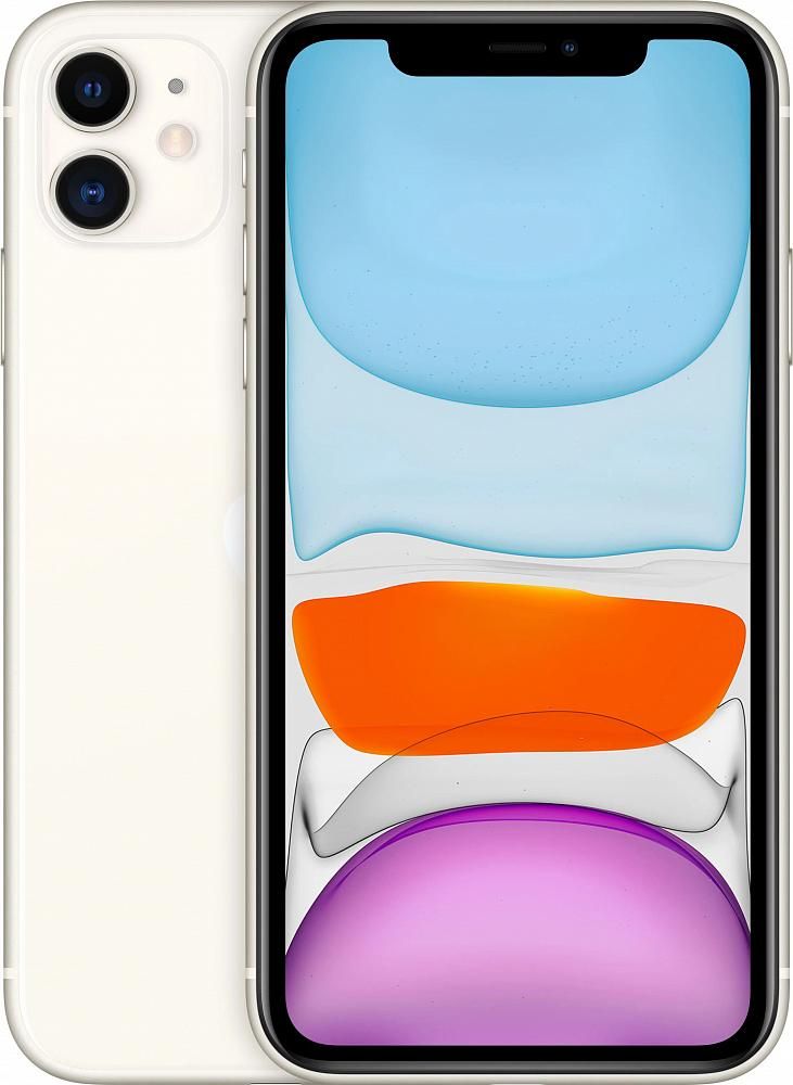 Apple iPhone 11, 256Gb, белый, Slimbox, RU/A