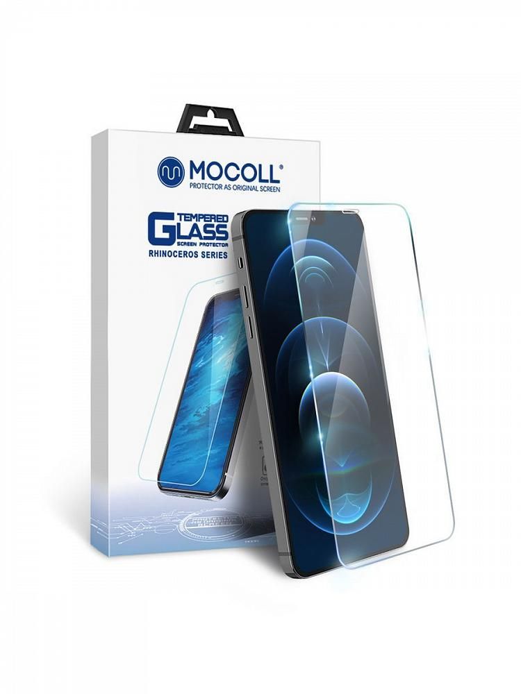Стекло защитное полноразмерное MOCOLL 2.5D Rhinoceros Series для iPhone 13/13 Pro 6.1"