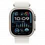 Apple Watch Ultra 2 GPS + Cellular, 49 мм корпус из титана, ремешок Ocean белого цвета