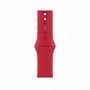 Apple Watch Series 7, 41 мм корпус из алюминия цвета (PRODUCT)RED, спортивный ремешок цвета «Красный»