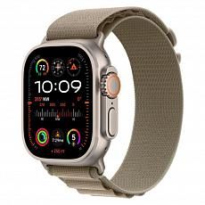 Apple Watch Ultra 2 GPS + Cellular, 49 мм корпус из титана, ремешок Alpine оливкового цвета
